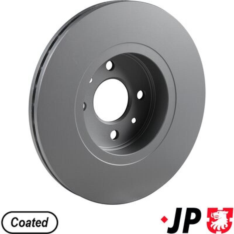 Jeu de 2 disques de frein avant JP GROUP 4363102100 - Visuel 1