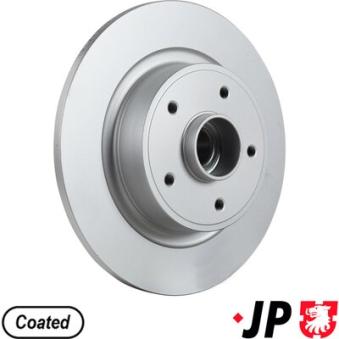 Jeu de 2 disques de frein arrière JP GROUP OEM 7701472838