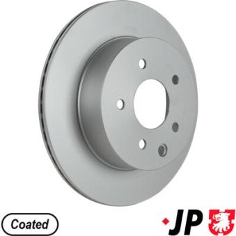 Jeu de 2 disques de frein arrière JP GROUP OEM 432068H305