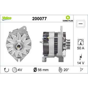 Alternateur VALEO OEM 5701D0 Alternateur VALEO OEM 5701D0