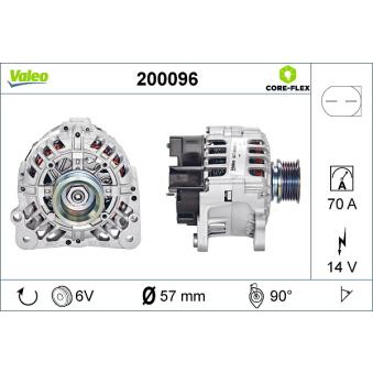 Alternateur VALEO OEM 38903023