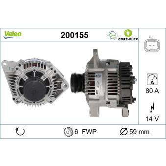 Alternateur VALEO OEM 7711134754