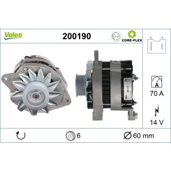 Alternateur VALEO OEM 7701352045
