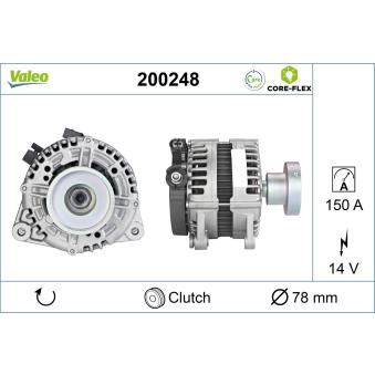 Alternateur VALEO OEM 1420871