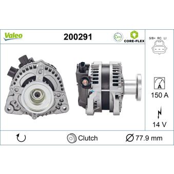 Alternateur VALEO OEM 4M5T10300UB