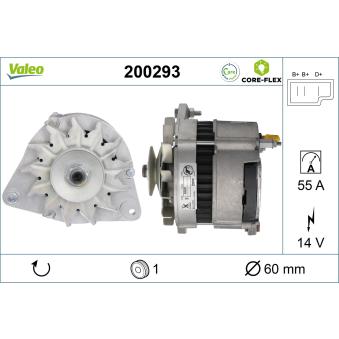 Alternateur VALEO OEM 6095319 Alternateur VALEO OEM 6095319