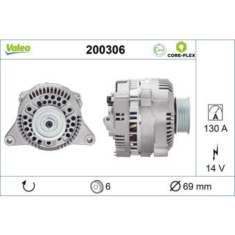 Alternateur VALEO OEM 1104931