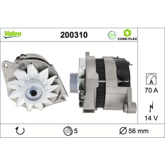 Alternateur VALEO OEM 5705A2