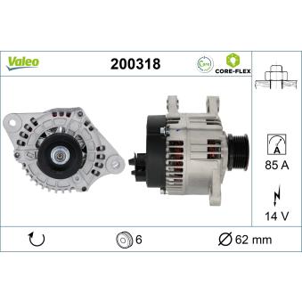 Alternateur VALEO OEM 46430530 Alternateur VALEO OEM 46430530