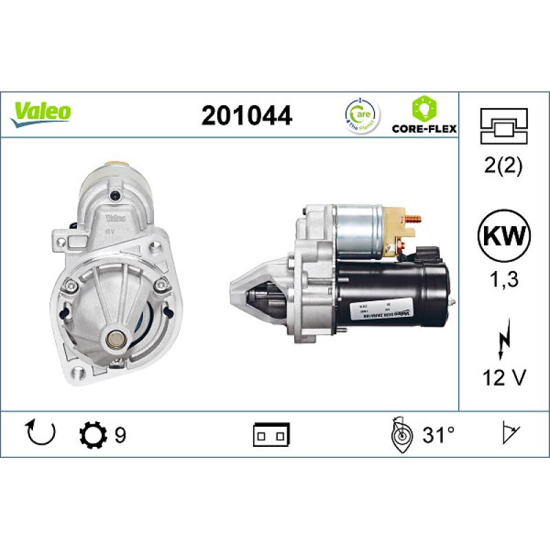 Démarreur VALEO 201044 - Visuel 1