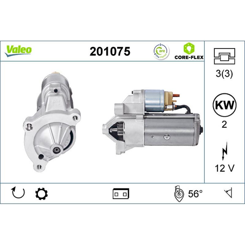 Démarreur VALEO 201075 - Visuel 1