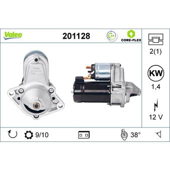 Démarreur VALEO OEM 1202010