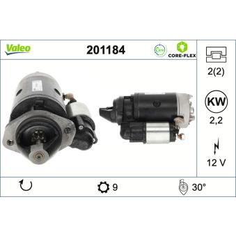 Démarreur VALEO OEM A0011516201