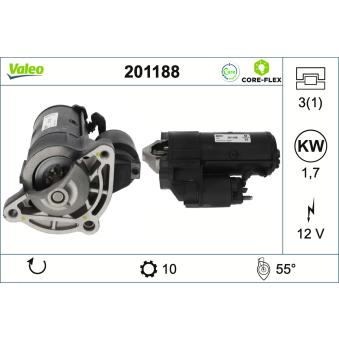 Démarreur VALEO OEM 5802M0