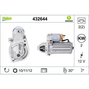 Démarreur VALEO [432644]