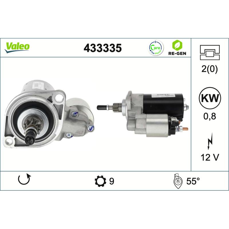 Démarreur VALEO 433335 - Visuel 1
