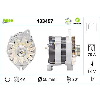 Alternateur VALEO OEM A003T03291
