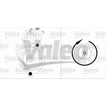 Démarreur VALEO OEM 026911023G