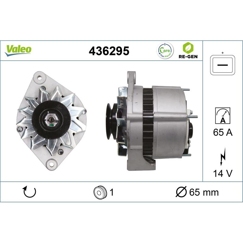 Alternateur VALEO 436295 - Visuel 1