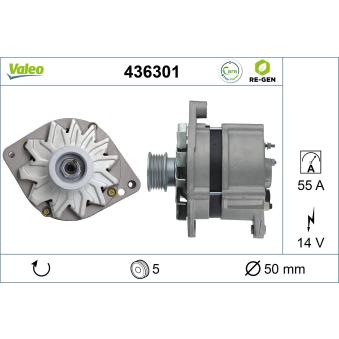 Alternateur VALEO OEM 90349850