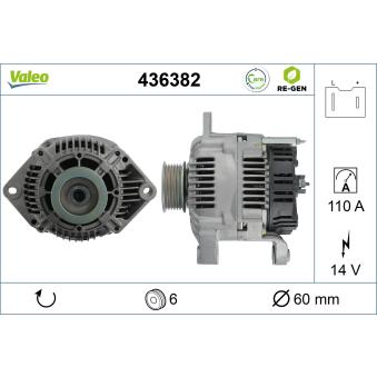 Alternateur VALEO OEM 7701499669