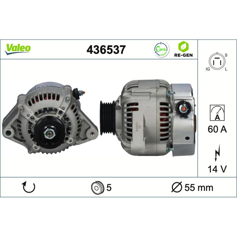 Alternateur VALEO 436537 - Visuel 1