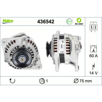 Alternateur VALEO 436542