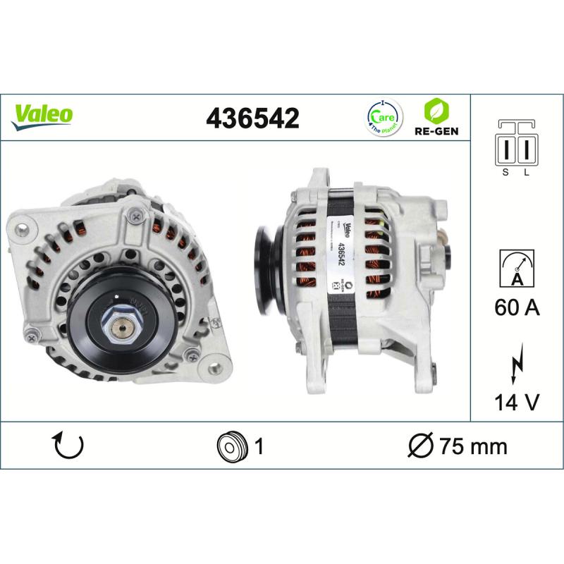 Alternateur VALEO 436542 - Visuel 1