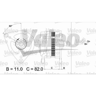 Alternateur VALEO OEM ADU5194