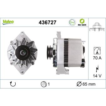 Alternateur VALEO OEM 1204220 Alternateur VALEO OEM 1204220
