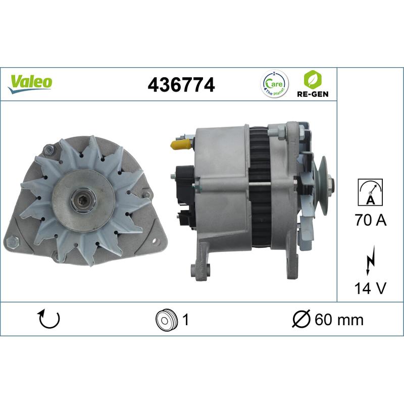 Alternateur VALEO 436774 - Visuel 1