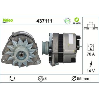Alternateur VALEO OEM 5026291