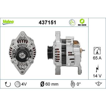 Alternateur VALEO OEM A5T00192