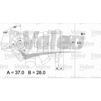 Alternateur VALEO [437331]