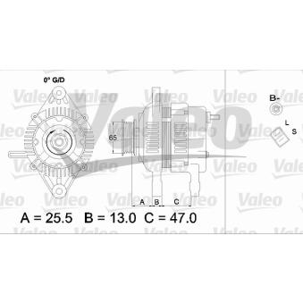 Alternateur VALEO OEM MD111149