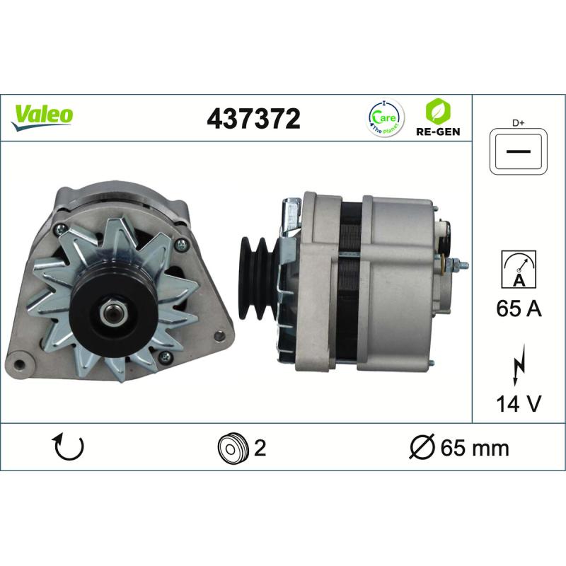 Alternateur VALEO 437372 - Visuel 1
