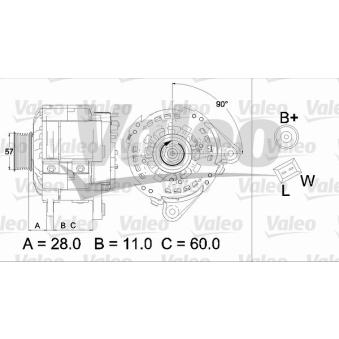 Alternateur VALEO [437477]