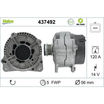Alternateur VALEO OEM 28903027E