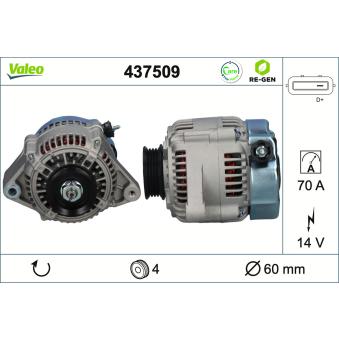Alternateur VALEO OEM 2706011280