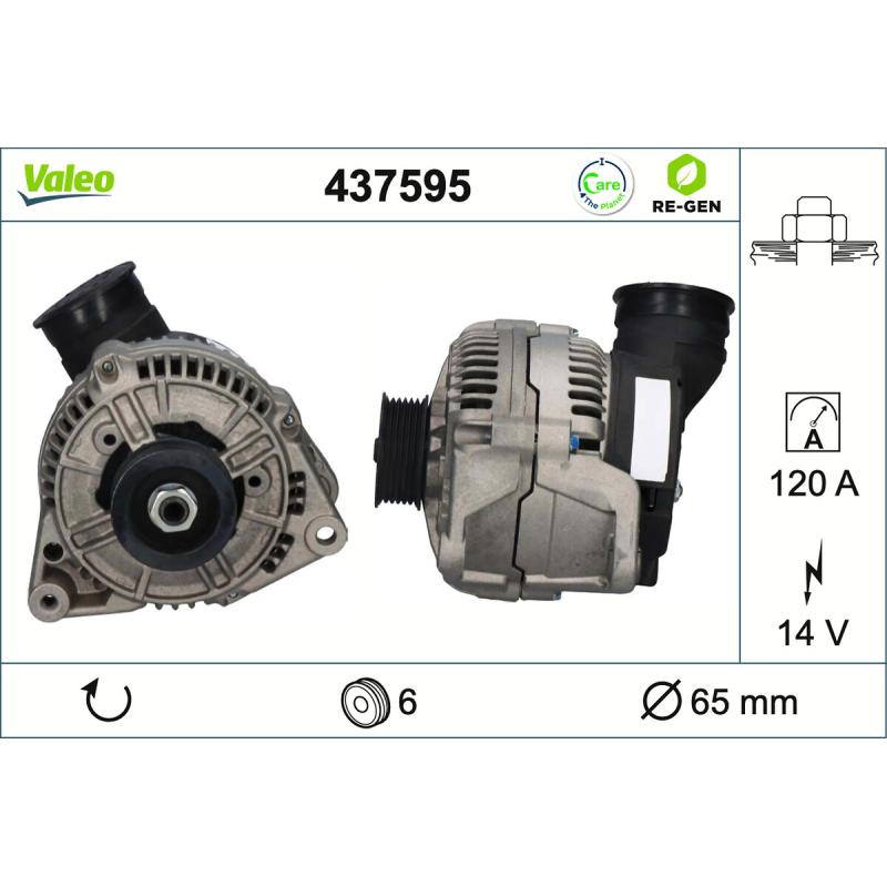 Alternateur VALEO 437595 - Visuel 1