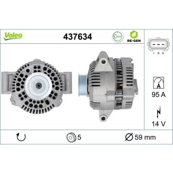Alternateur VALEO OEM 1032652
