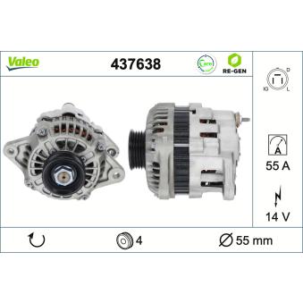 Alternateur VALEO OEM A001T02991