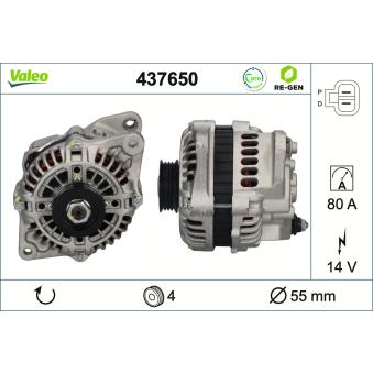 Alternateur VALEO OEM A2TB0091