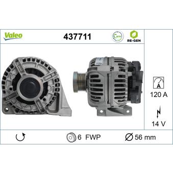 Alternateur VALEO OEM 8251655 Alternateur VALEO OEM 8251655