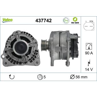 Alternateur VALEO OEM 038903025A Alternateur VALEO OEM 038903025A