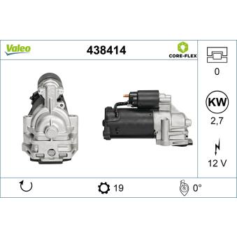 Démarreur VALEO OEM YC1U11000AB