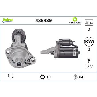 Démarreur VALEO OEM 059911023H