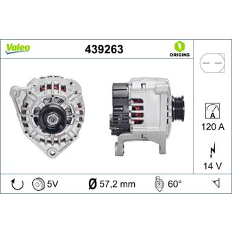 Alternateur VALEO OEM 038903018F Alternateur VALEO OEM 038903018F