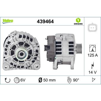 Alternateur VALEO OEM 4411316