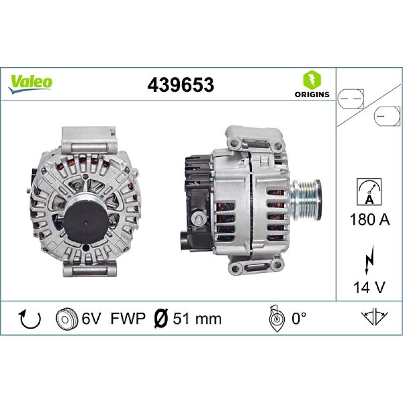 Alternateur VALEO 439653 - Visuel 1
